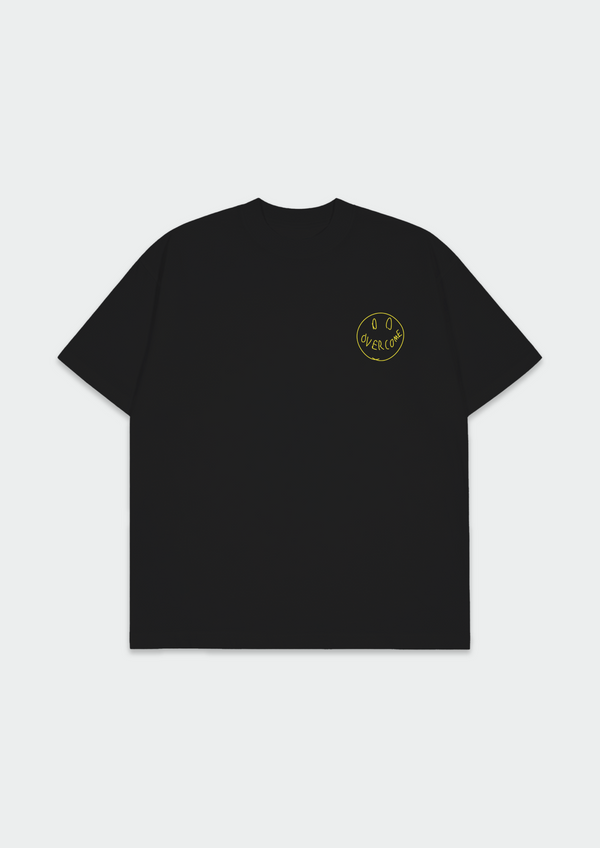 Camiseta Overcome "Smile for Haters" Preta-001