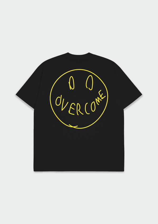Camiseta Overcome "Smile for Haters" Preta-001
