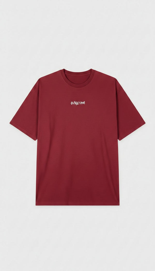 Camiseta Overcome New Grafitti Bordo/Branca-001