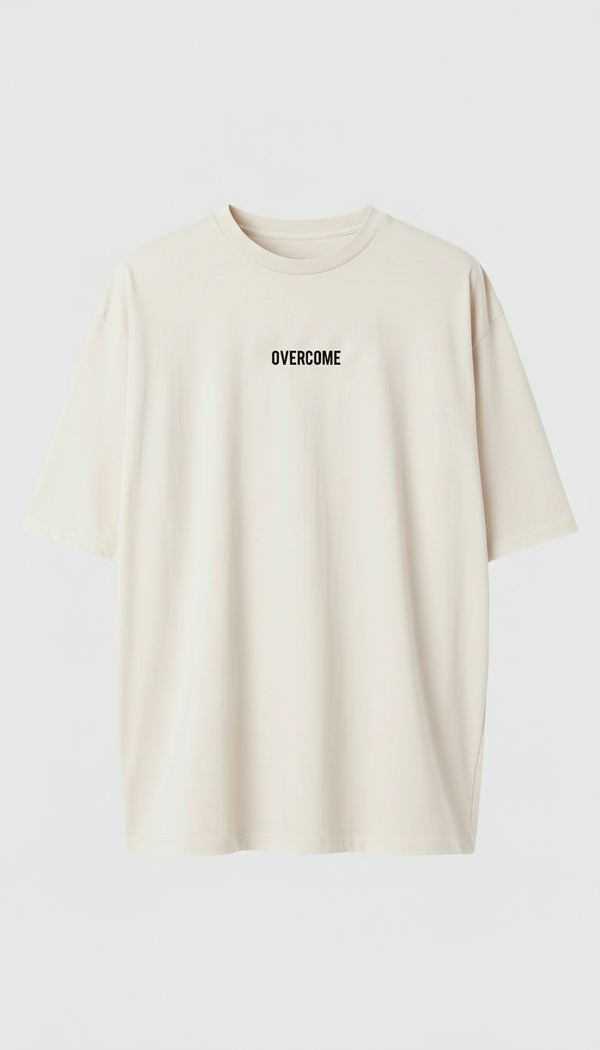 Camiseta Overcome Mini Logobox Off White/Preta-001