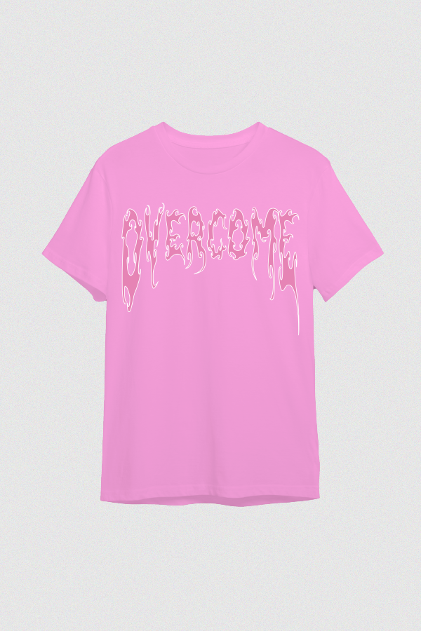 Camiseta Overcome X Vivi On Fire Rosa