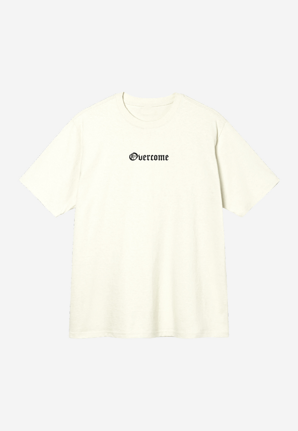 Camiseta Overcome New Script Off White