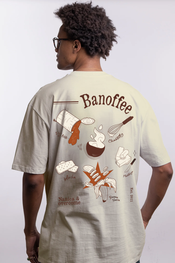 Camiseta Overcome X Nanica Recipe Off White