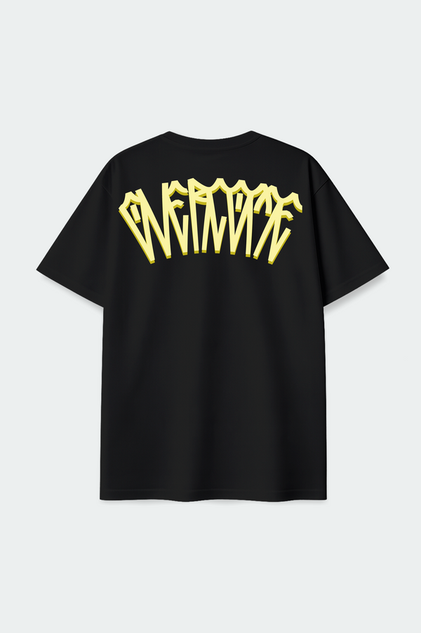 Camiseta Overcome Oversized Rua Preta-001