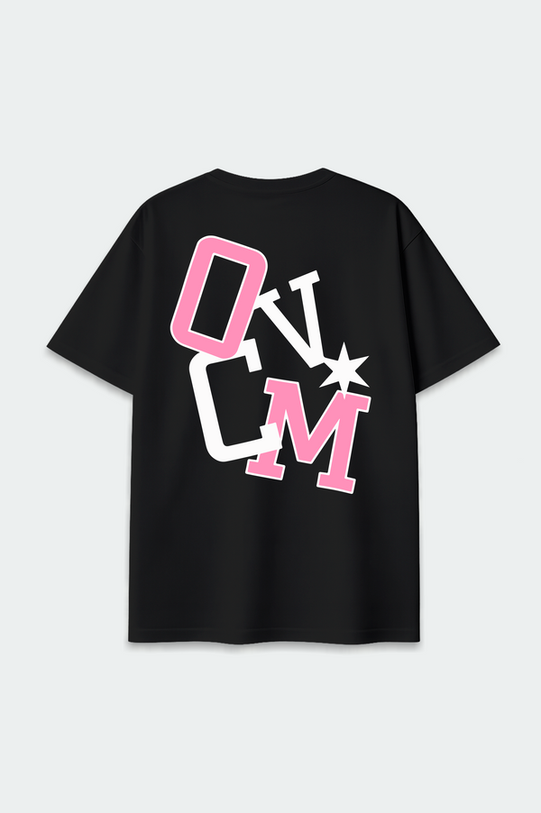 Camiseta Overcome OVCM Spelling Preta-001