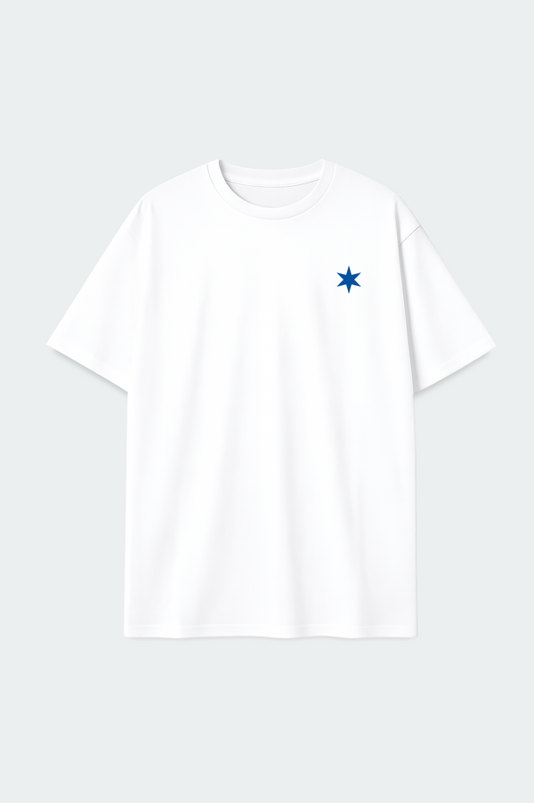 Camiseta Overcome Oversized Tattoo Girl Off White-001