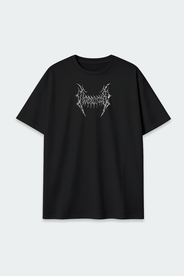 Camiseta Overcome Oversized Trevor Metal Preta-001