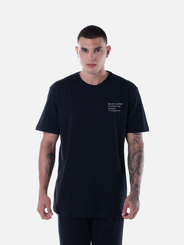 Camiseta Overcome Type Writer Preta-001