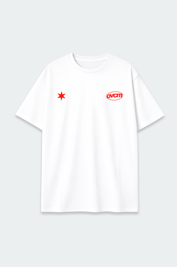 Camiseta Oversized Overcome Urban Star Off White-001