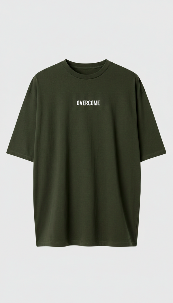 Camiseta Overcome Mini Logobox Verde/Branca-001