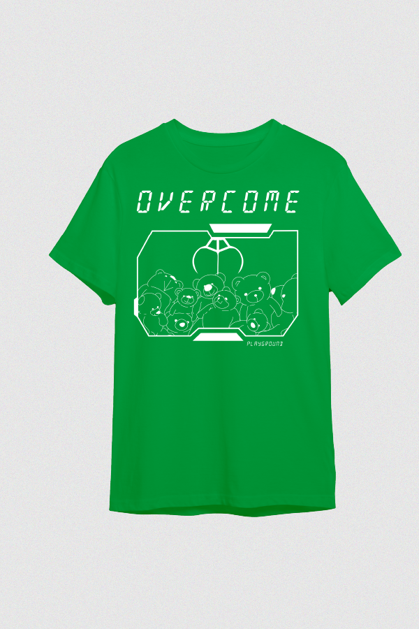 Camiseta Overcome X Vivi Bear Claw Verde