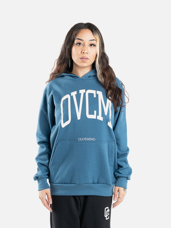 Moletom Overcome Canguru High School Azul Overcome ClothingStore