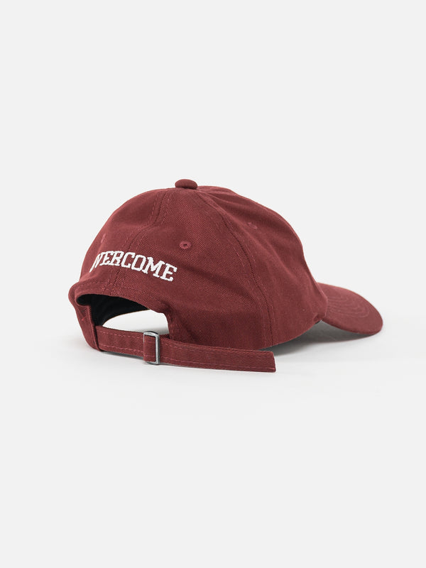 Boné Dad Hat Overcome Reborn Bordô