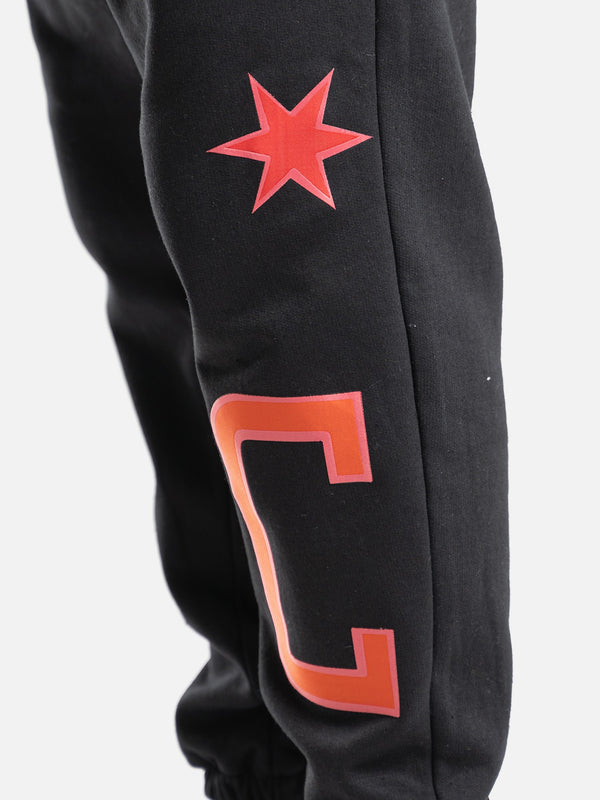Calça Moletom Overcome OVCM Patch Preto-001