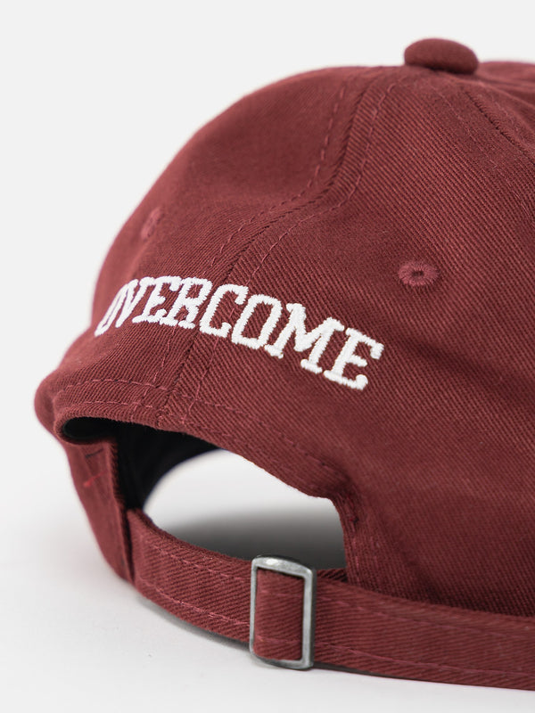 Boné Dad Hat Overcome Reborn Bordô