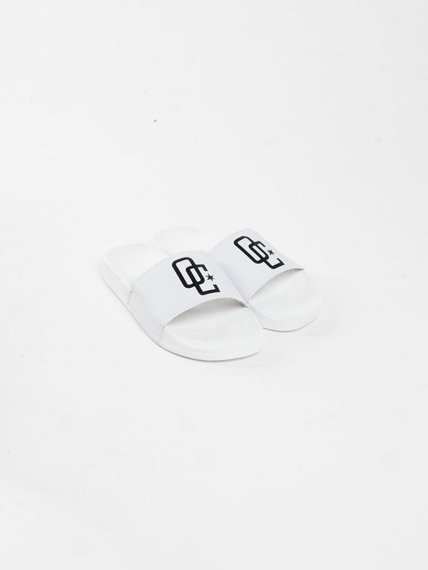Chinelo Overcome "Logo" Branco