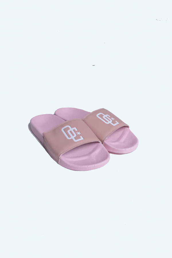Chinelo Overcome "Logo" Rosa