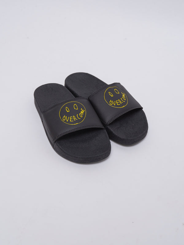 Chinelo Overcome "Smile For Haters" Preto