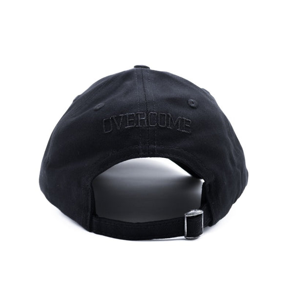 Boné Dad Hat Overcome "Logo" Preto/Preto