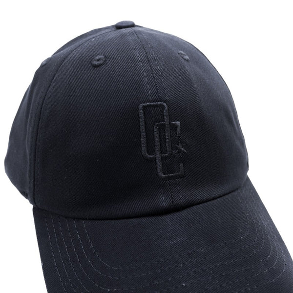 Boné Dad Hat Overcome "Logo" Preto/Preto