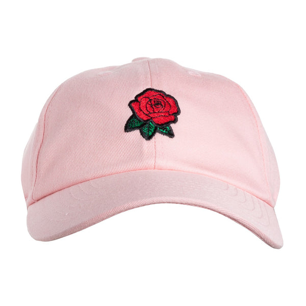 Boné Dad Hat Overcome "Rosas" Rosa