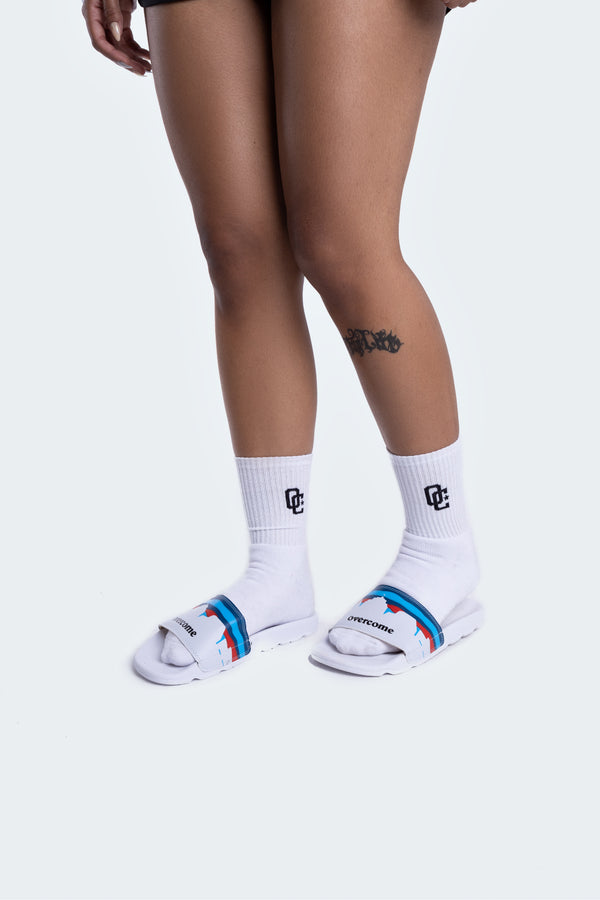 Chinelo Overcome "Sampagonia" Branco