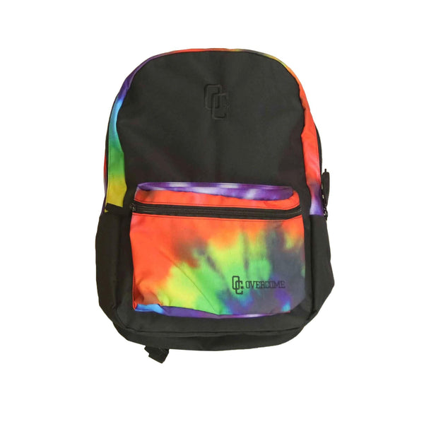 Mochila Overcome "Script" Tie Dye/Preto