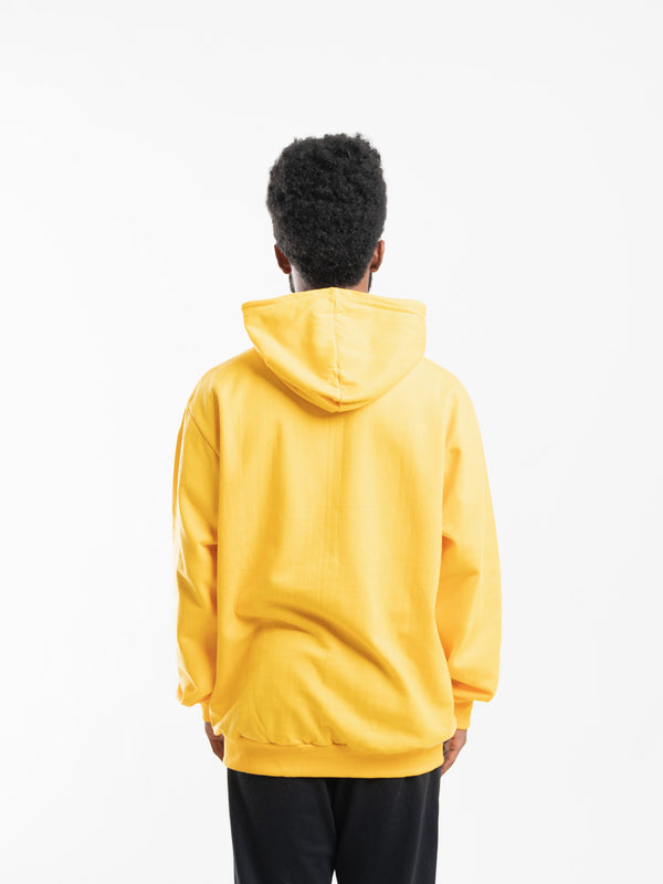 Moletom Overcome Canguru "Logo Box" Amarelo
