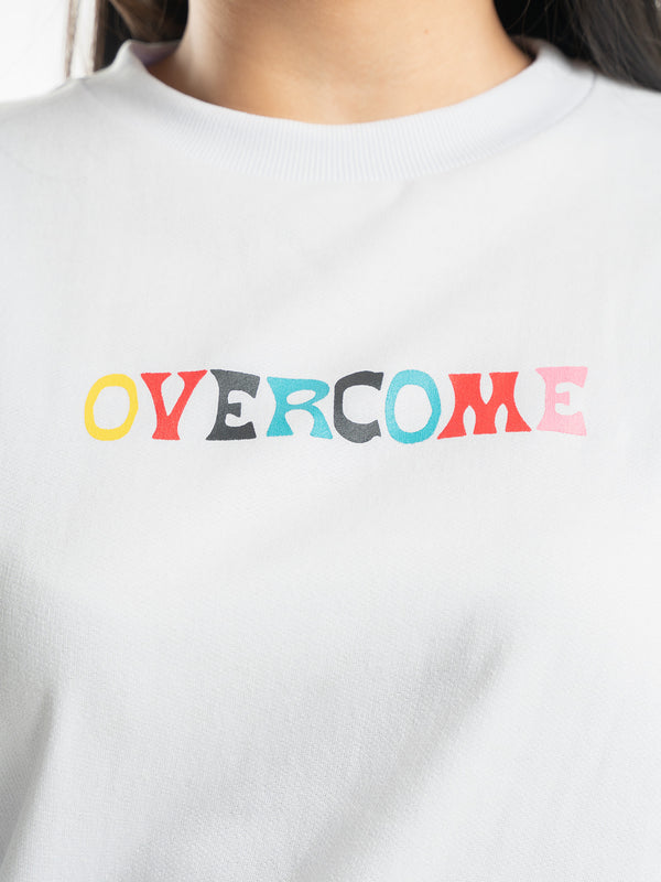 Moletom Overcome Careca "Astro" Branco
