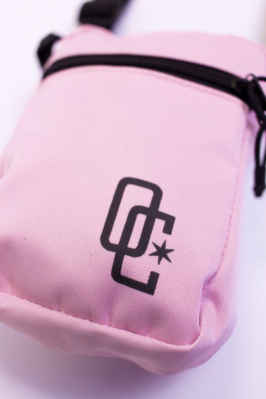Shoulder Bag Overcome "Logo" Rosa