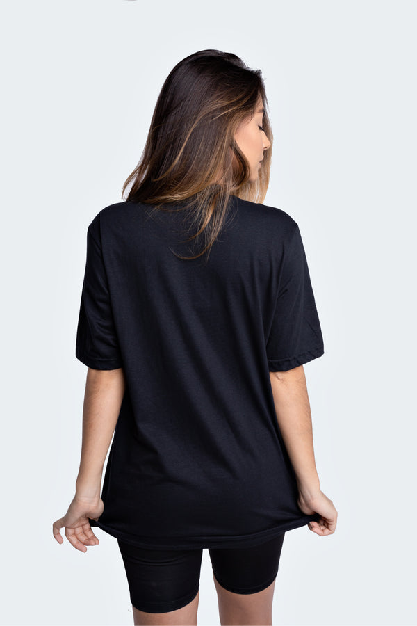 Camiseta Overcome Pocket Old Letters Logobox Preta