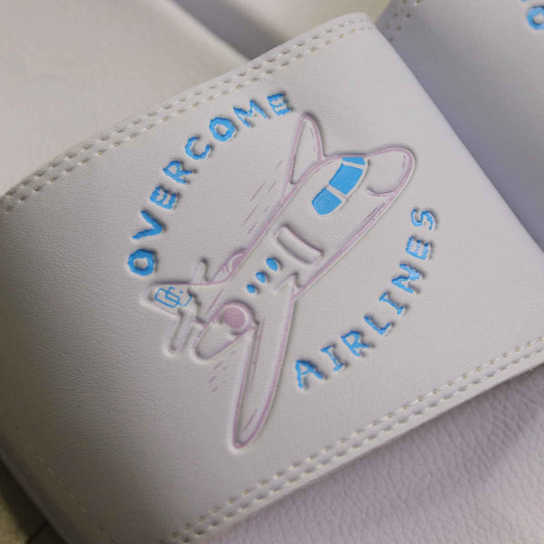 Chinelo Overcome "Airlines" Branco
