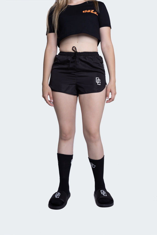 Shorts Overcome Feminino "Strip" Preto
