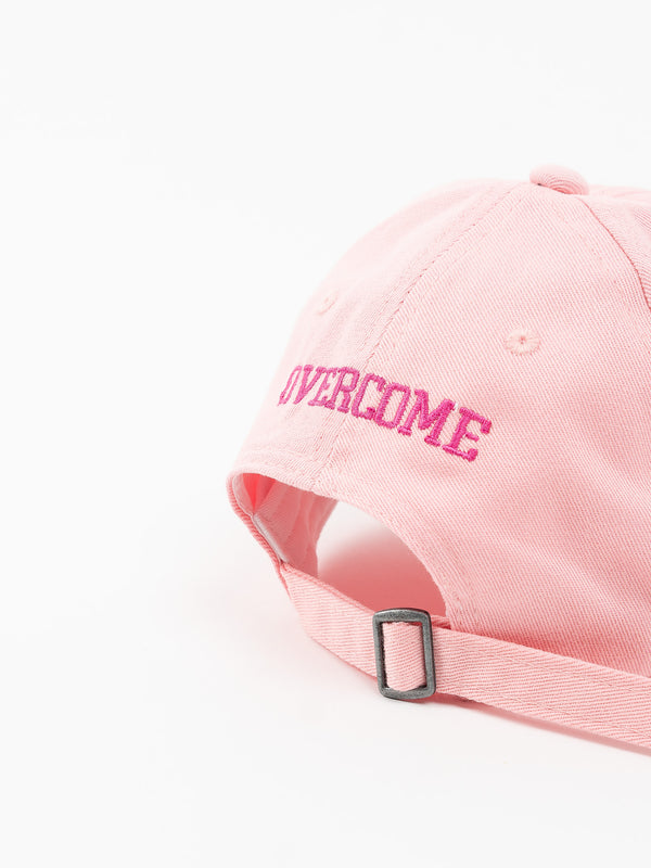 Boné Dad Hat Overcome Flor Rosa