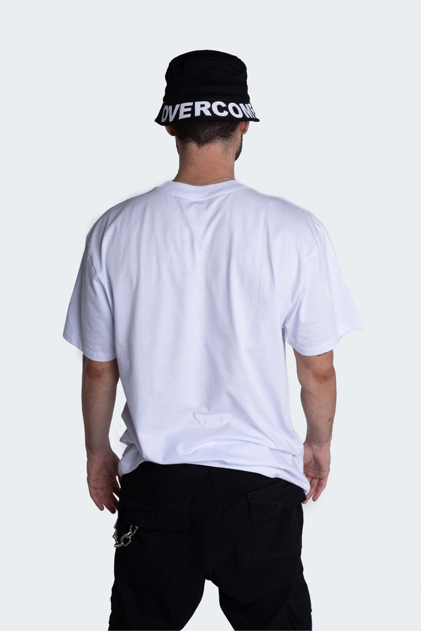 Camiseta Overcome x Bad Boy Fight Branca