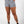 Carregar imagem no visualizador da galeria, Shorts Overcome Feminino Moletom Logo Cinza Mescla
