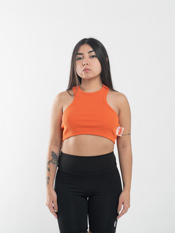 Cropped Overcome Cavado Laranja