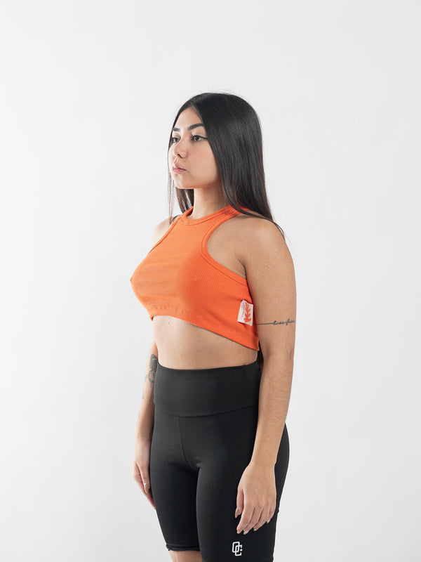 Cropped Overcome Cavado Laranja
