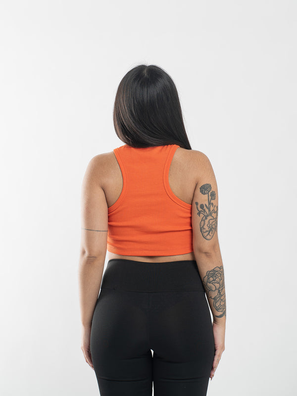 Cropped Overcome Cavado Laranja