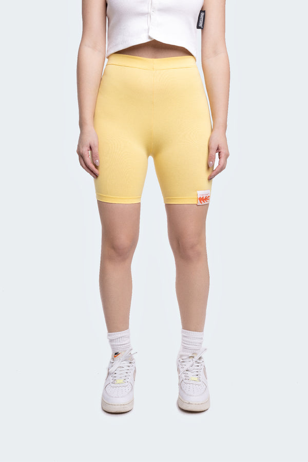 Bermuda Overcome Biker Cotton Amarillo