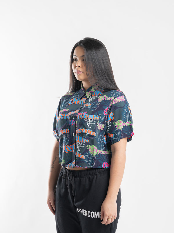 Camisa Cropped Overcome Organic Type