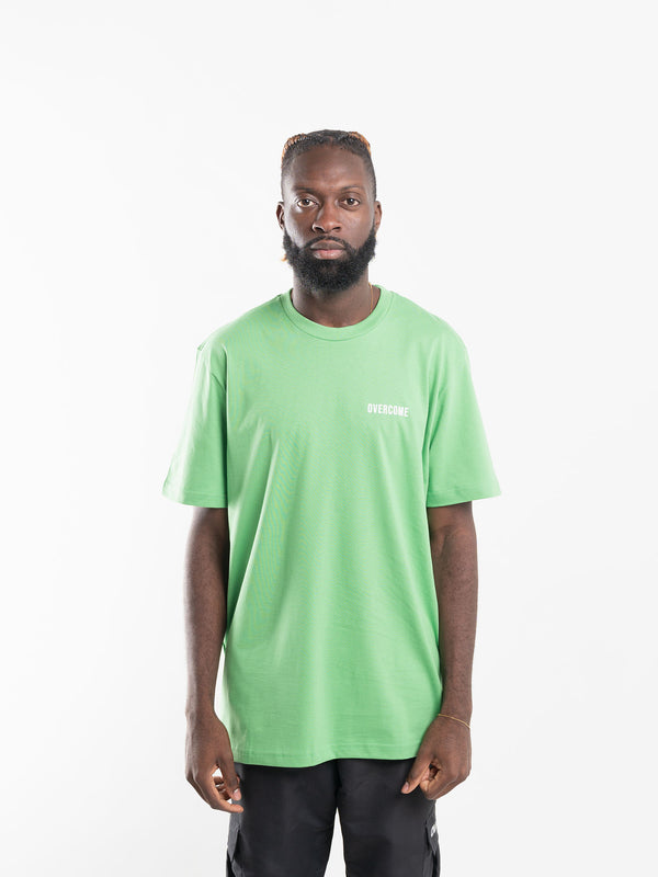 Camiseta Overcome Minimalist Essentials Verde