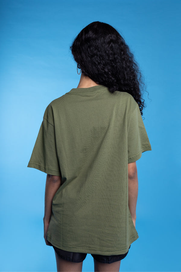 Camiseta Overcome OC Logo Verde-001