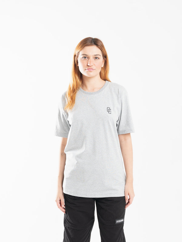 Camiseta Overcome OC Logo Cinza Mescla