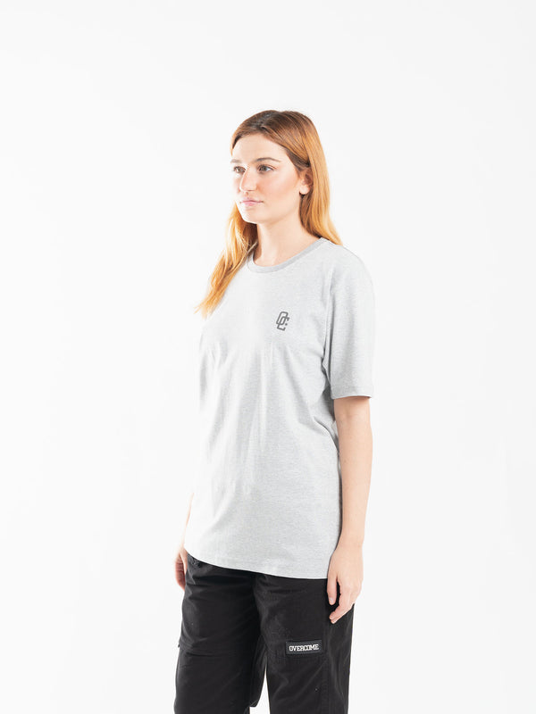 Camiseta Overcome OC Logo Cinza Mescla