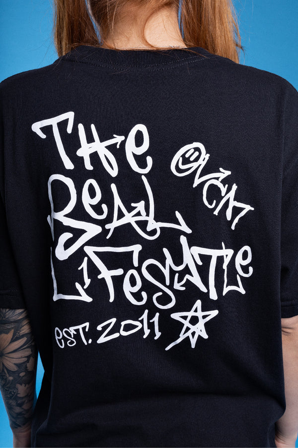 Camiseta Overcome New Grafitti Preto