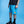 Carregar imagem no visualizador da galeria, Shorts Overcome Basic Masculino Azul Claro/Laranja
