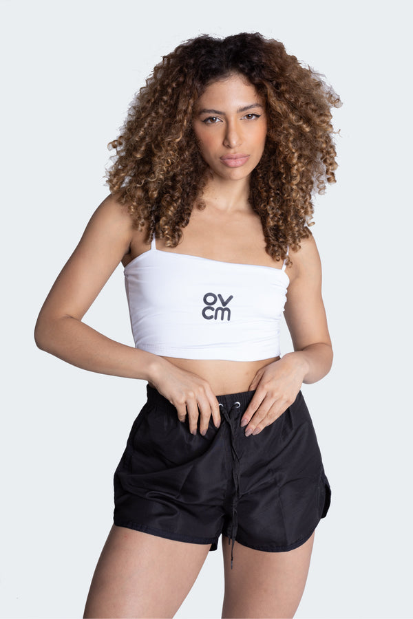 Top Overcome Round Logo Branco