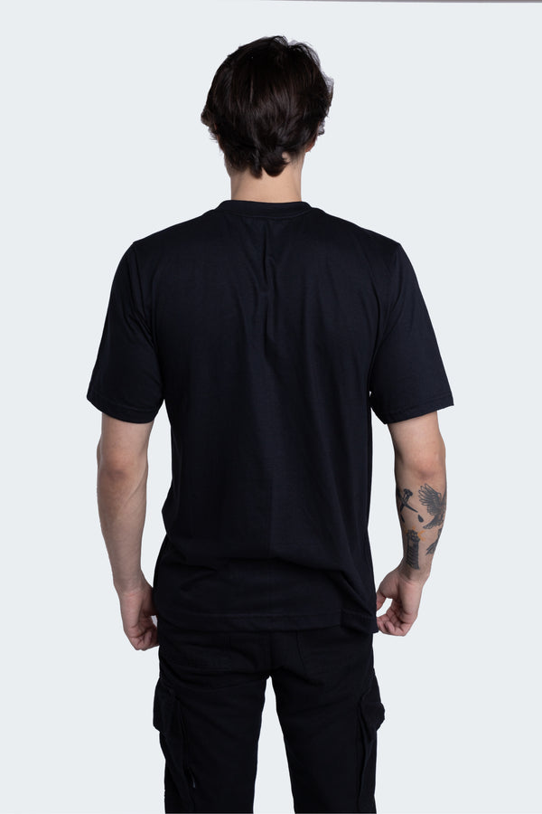 Camiseta Overcome Pocket Old Letters III Preta