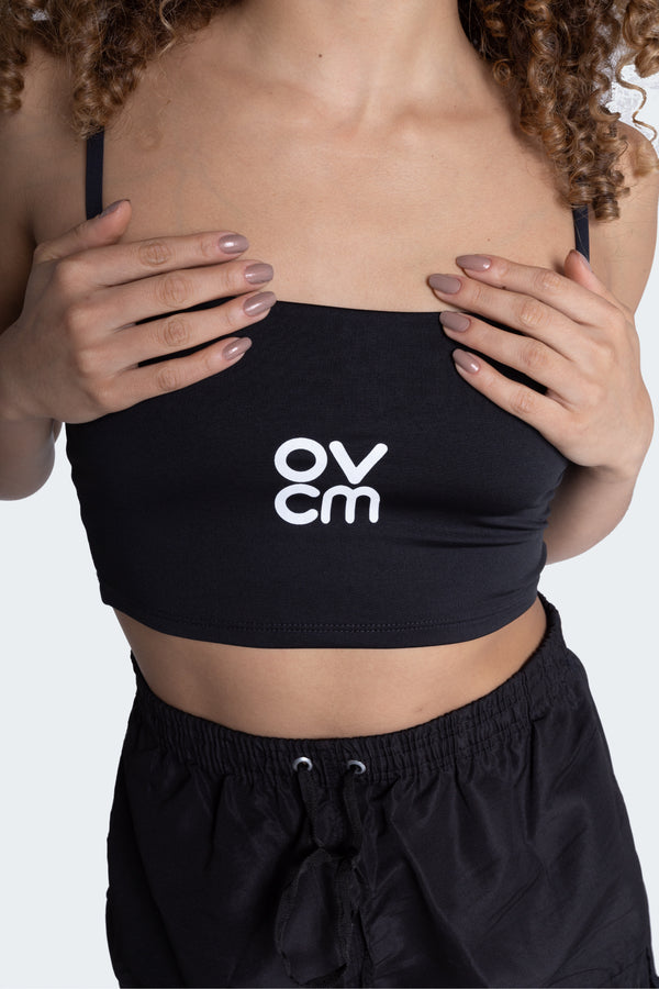 Top Overcome Round Logo Preto